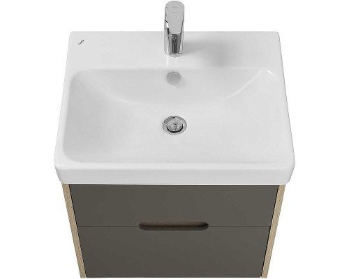 Тумба под раковину Aquaton Оливия 55 1A254201OLUG0 подвесная Грей Дуб ойстер