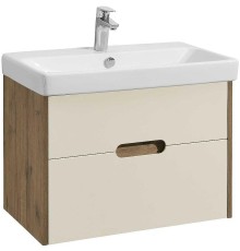Тумба под раковину Aquaton Оливия 70 1A254301OLVG0 подвесная Бежевый Дуб велл