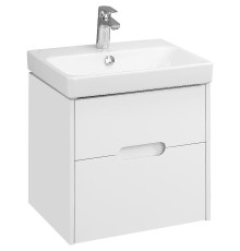 Тумба под раковину Aquaton Оливия 55 1A254201OL010 подвесная Белая матовая