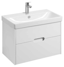 Тумба под раковину Aquaton Оливия 80 1A283101OL010 подвесная Белая матовая