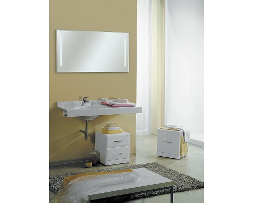 Зеркало Aquaton Отель 120 1A101402OT010 с подсветкой с функцией антипар