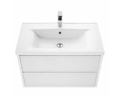 Тумба под раковину Aquaton Римини 80 1A226701RN010 подвесная Белый глянец