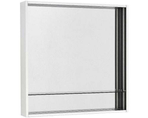 Зеркало Aquaton Ривьера 80 1A239102RVX20 с подсветкой Белый матовый