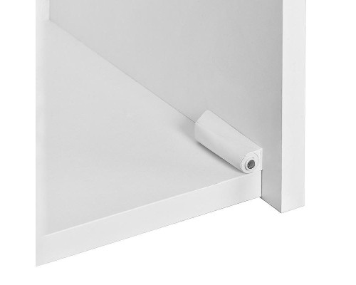 Подвесной шкаф Aquaton Сакура 33 L 1A220803SKW8L Ольха наварра Белый глянец