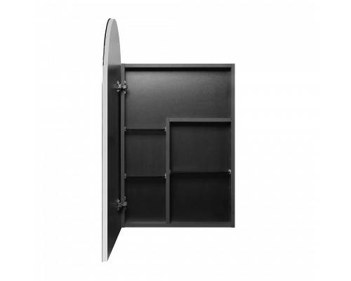 Зеркальный шкаф Aquaton Санта-Барбара 60 L 1A286402CB82L цвет Антрацит