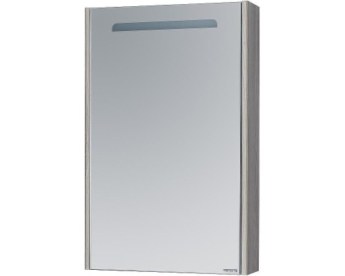 Зеркальный шкаф Aquaton Сильва 50 L 1A215502SIW6L с подсветкой Дуб фьорд