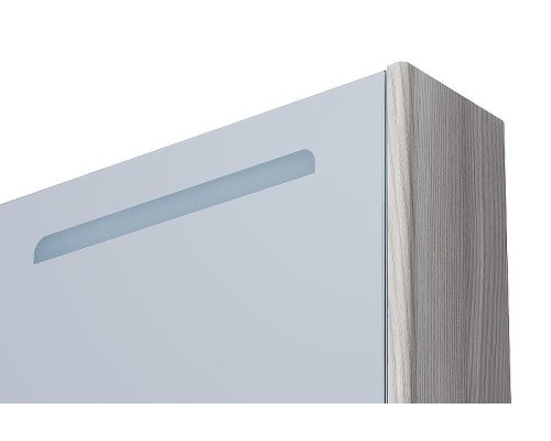 Зеркальный шкаф Aquaton Сильва 50 L 1A215502SIW6L с подсветкой Дуб фьорд