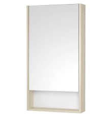 Зеркальный шкаф Aquaton Сканди 45 1A252002SDB20 Белый Дуб верона