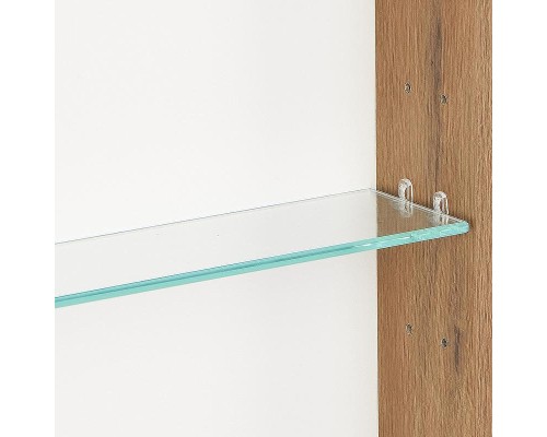 Зеркальный шкаф Aquaton Сканди 55 1A252102SDZ90 Белый Дуб рустикальный