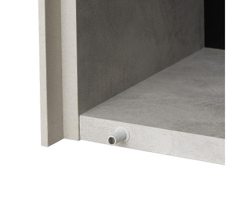 Подвесной шкаф Aquaton Сохо 35 1A258403AJ9A0 Слэйт Галька серая