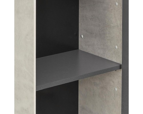 Подвесной шкаф Aquaton Сохо 35 1A258403AJ9A0 Слэйт Галька серая