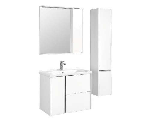 Шкаф пенал Aquaton Стоун 30 R 1A228403SX01R подвесной Белый