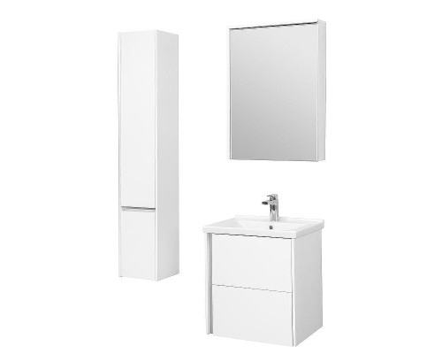 Шкаф пенал Aquaton Стоун 30 L1A228403SX01L подвесной Белый