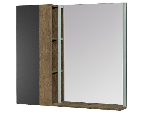 Подвесной шкаф Aquaton Терра 35 1A247103TEKA0 Дуб кантри Антрацит