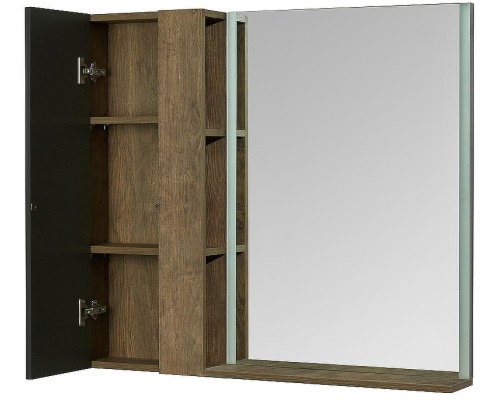 Подвесной шкаф Aquaton Терра 35 1A247103TEKA0 Дуб кантри Антрацит