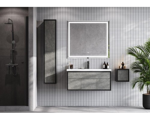 Подвесной шкаф Aquaton Уэльс 30 1A267803WA6A0 цвет Графит