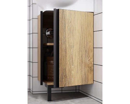 Тумба под раковину Aqwella Porto 45 POR0104DB угловая Дуб балтийский