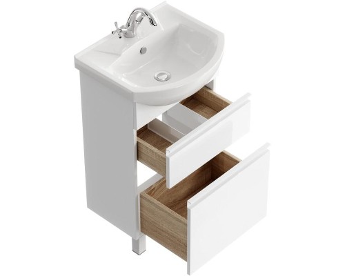 Тумба под раковину Aqwella Rodos 50 ROD01052N Белая