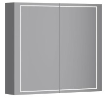 Зеркальный шкаф Aqwella Simplex 80 SLX0408 с подсветкой Белый