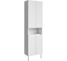 Шкаф пенал Aqwella Vancouver 55 VAN0555N цвет Белый