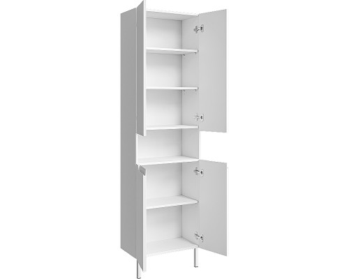 Шкаф пенал Aqwella Vancouver 55 VAN0555N цвет Белый