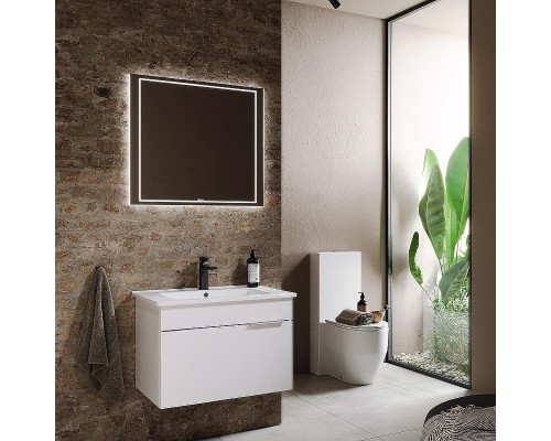 Зеркало Aqwella Vision 100 VIS0210BH с подсветкой и подогревом с бесконтактным выключателем