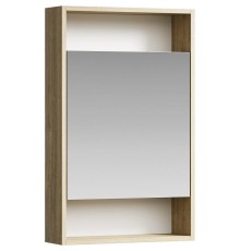 Зеркальный шкаф Aqwella Сити 50 SIT0405DB Дуб балтийский