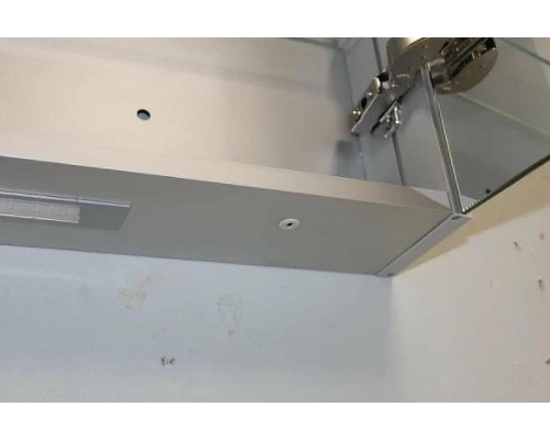 Зеркальный шкаф BelBagno 120 SPC-3A-DL-BL-1200 с подсветкой Сатин