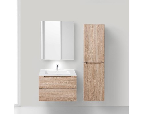 Зеркальный шкаф BelBagno 60 R SPC-1A-DL-BL-600 с подсветкой Сатин