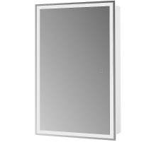 Зеркальный шкаф BelBagno 50 SPC-GRT-500/800-1A-LED-TCH с подсветкой Белый