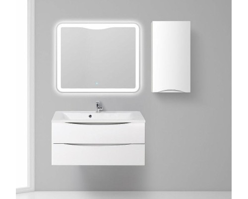 Подвесной шкаф BelBagno Fly-Marino R FLY-MARINO-750-1A-SC-BL-P-R Bianco Lucido