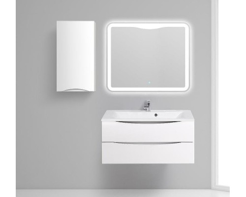 Подвесной шкаф BelBagno Fly-Marino 40 L FLY-MARINO-750-1A-SC-BL-P-L Bianco Lucido