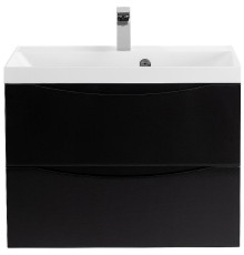Тумба под раковину BelBagno Marino 70 MARINO-700-2C-SO-NL-P подвесная Nero Lucido