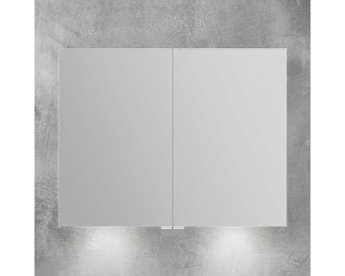 Зеркальный шкаф BelBagno SPC 90 SPC-2A-DL-BL-900 с подсветкой Белый