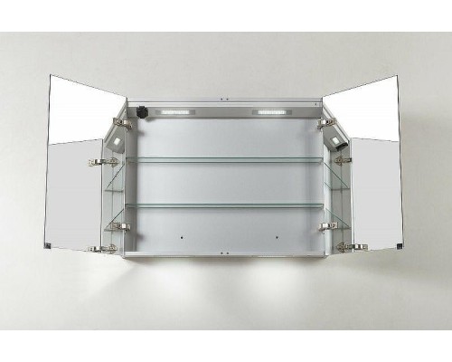 Зеркальный шкаф BelBagno SPC 90 SPC-2A-DL-BL-900 с подсветкой Белый