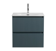 Тумба под раковину BelBagno Uno 60 UNO-600-2C-SO-AO подвесная цвет Голубой матовый