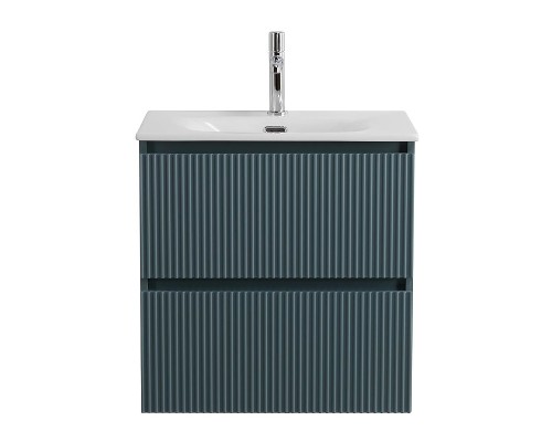 Тумба под раковину BelBagno Uno 60 UNO-600-2C-SO-AO подвесная цвет Голубой матовый