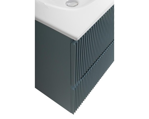 Тумба под раковину BelBagno Uno 60 UNO-600-2C-SO-AO подвесная цвет Голубой матовый