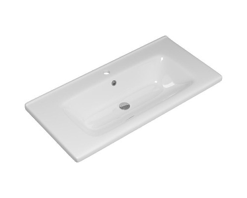 Тумба с раковиной Brevita Alicante 90 УТ000015978 подвесная Белая матовая