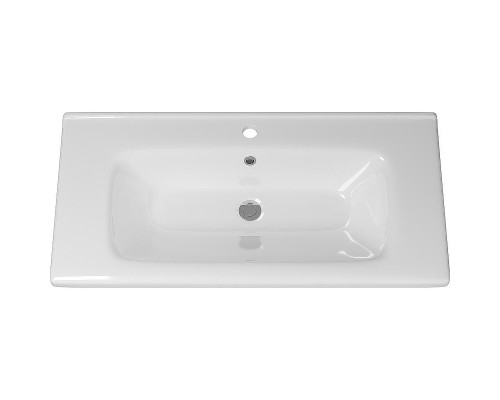 Тумба с раковиной Brevita Alicante 90 УТ000015978 подвесная Белая матовая