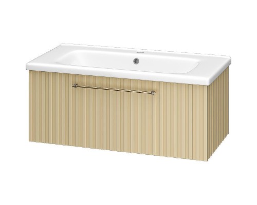 Тумба с раковиной Brevita Alicante 90 УТ000015787 подвесная Капучино