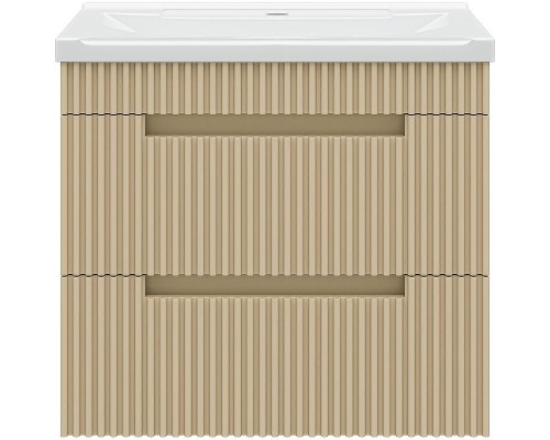 Тумба с раковиной Brevita Ariana 60 УТ000015747 подвесная Капучино