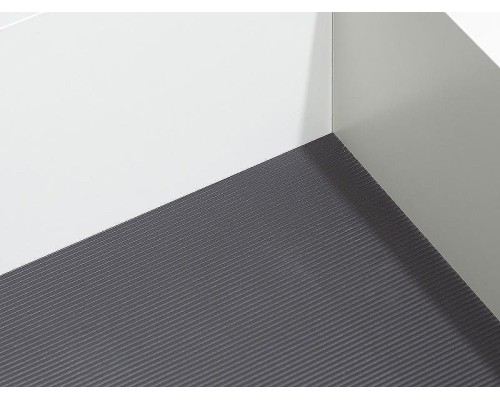 Тумба с раковиной Brevita Balaton 80 УТ000012299 подвесная Белая матовая Серая матовая