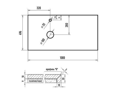Тумба с раковиной Brevita Cargo 100 УТ000024162 подвесная Белая матовая