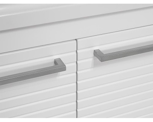 Тумба с раковиной Brevita Catania 100 УТ000013910 подвесная Белая матовая