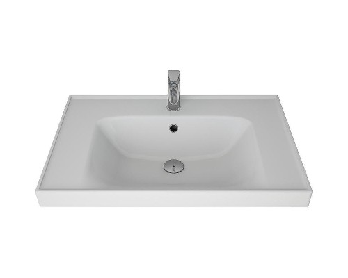 Тумба с раковиной Brevita Dallas 70 УТ000012093 подвесная Дуб Галифакс олово