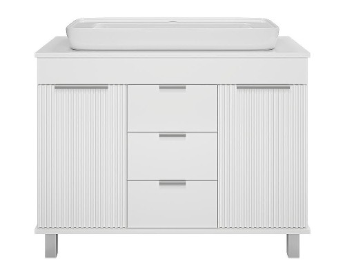 Тумба с раковиной Brevita Enfida 100 УТ000014765 Белая матовая