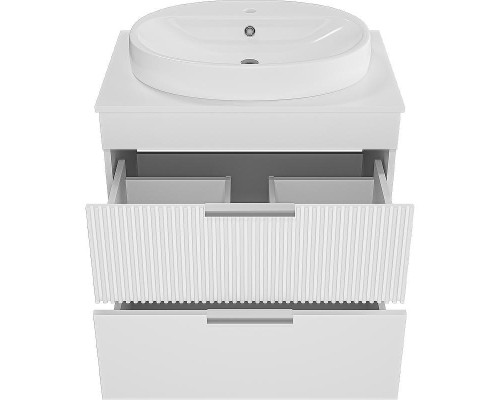 Тумба с раковиной Brevita Enfida 70 УТ000015615 Белая матовая