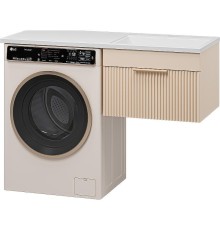 Тумба под раковину Brevita Enfida 120 ENF-09060-031Я подвесная Бежевая матовая