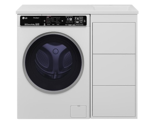 Тумба под раковину Brevita Grafit 100 GRA-01040-023Я Белая матовая